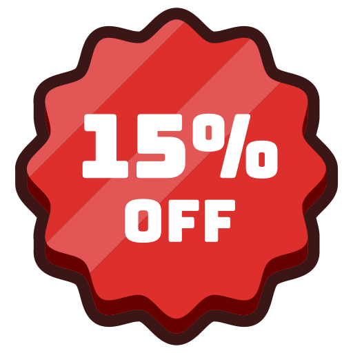 15% Off